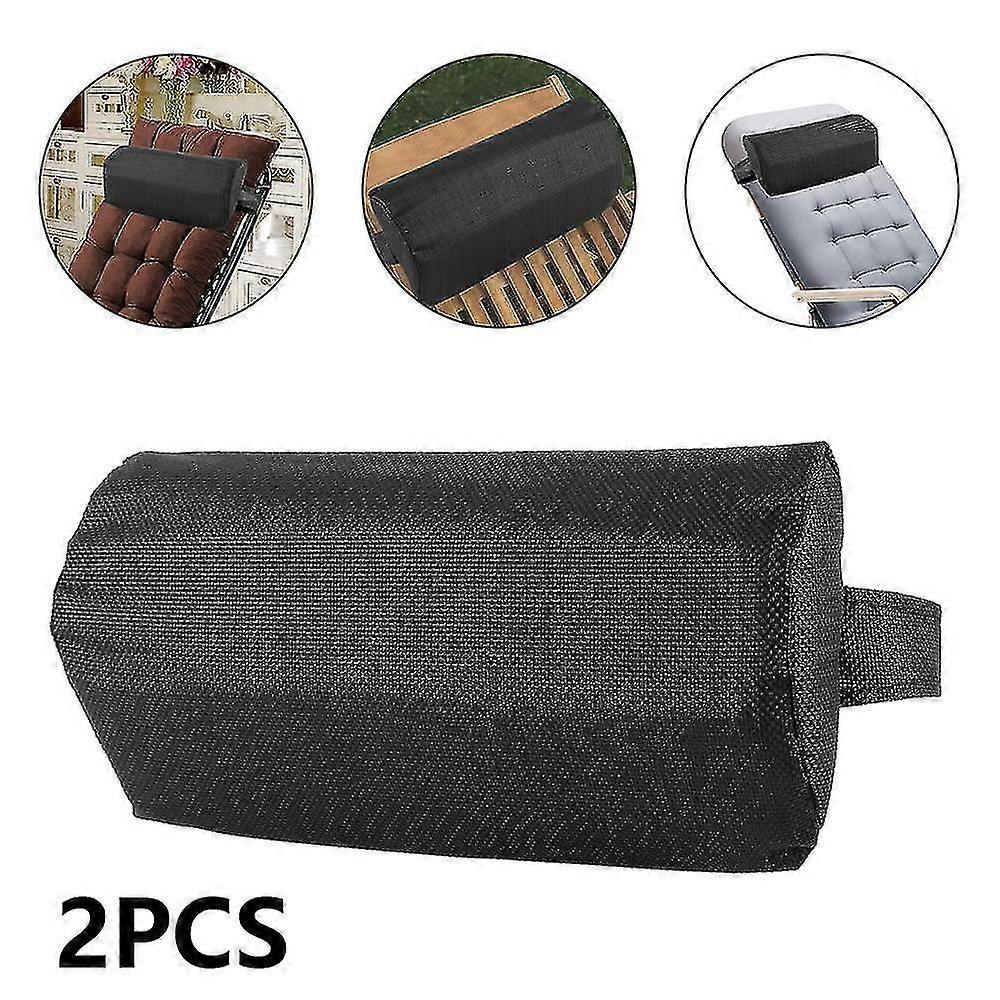 Replacement Pillow Headrest For Zero Gravity Chair With Elastic Band, Neck Pillows For Chair, Lounge Chair