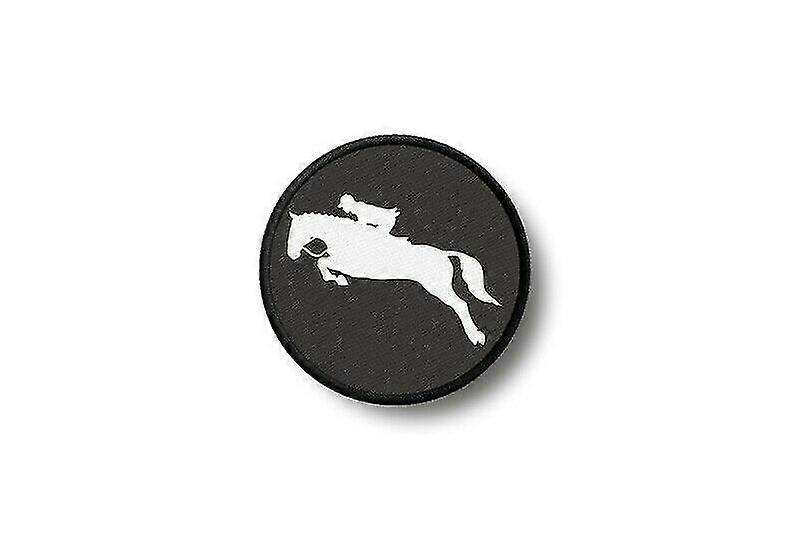 Patch Badge Ecusson Prints Thermocollant Horse Riding Ref2