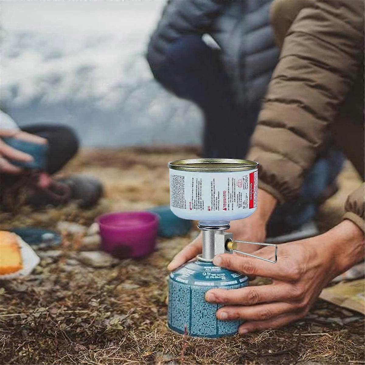 Camping Gas Saver Plus Adaptér doplňovacího adaptéru Přepínač Malý konvertor sacího ventilu propanové nádrže, A