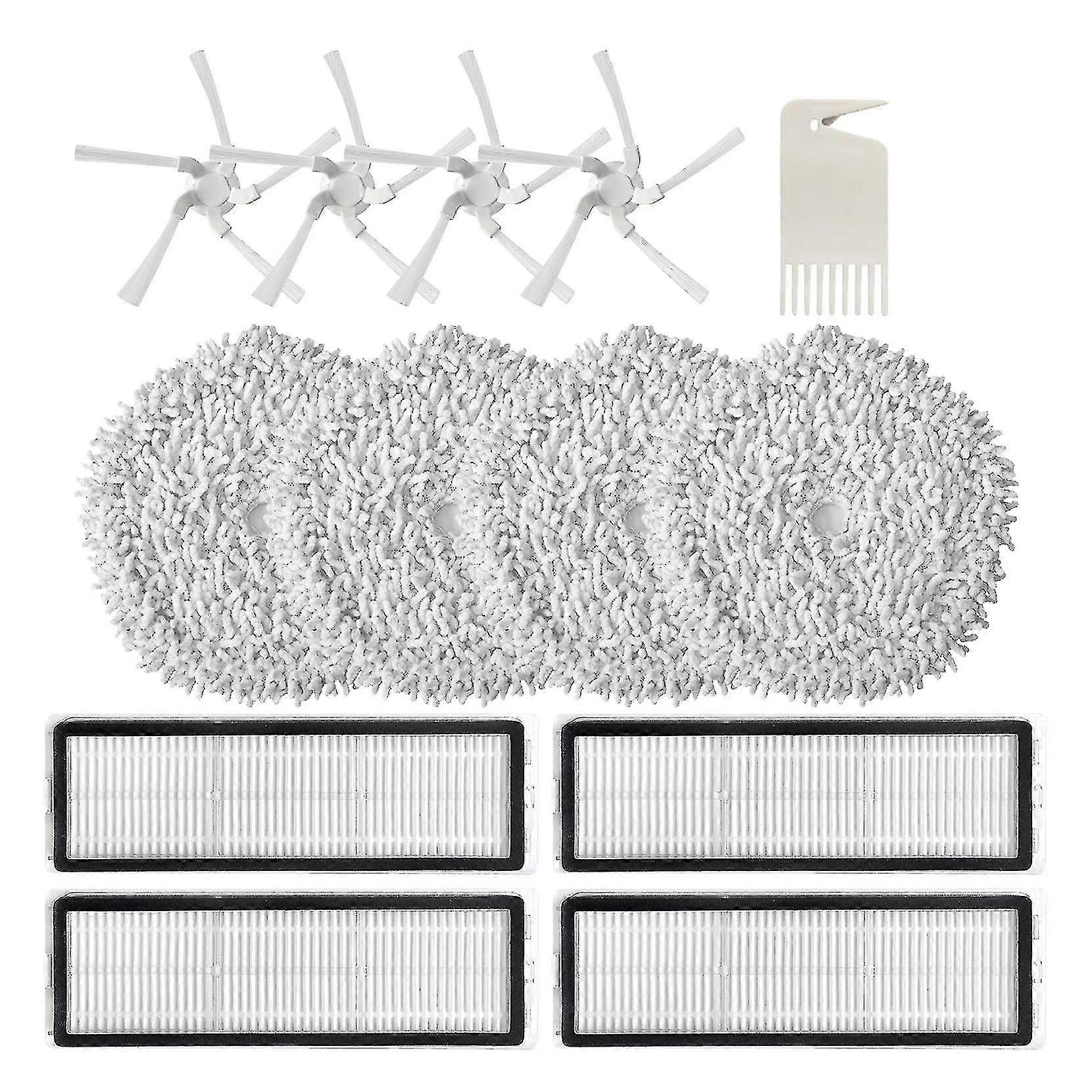 13 Pcs For Xiaomi Dreame W10 W10 Pro Mop Cloth Side Brush Hepa Filter