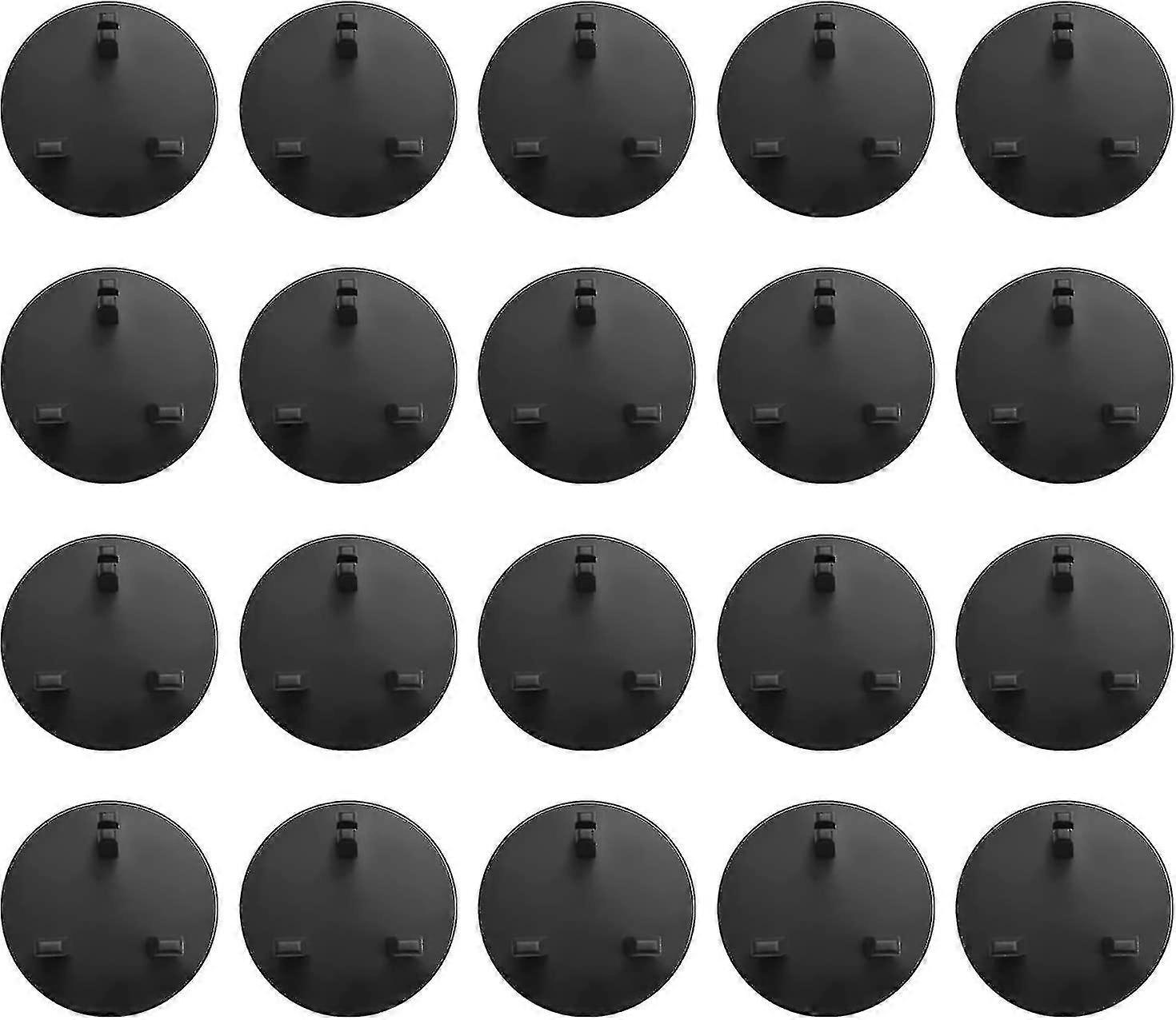 20 Packs Baby Home Safety Socket Covers Child Proof Plug Socket Protectors/guards (white)