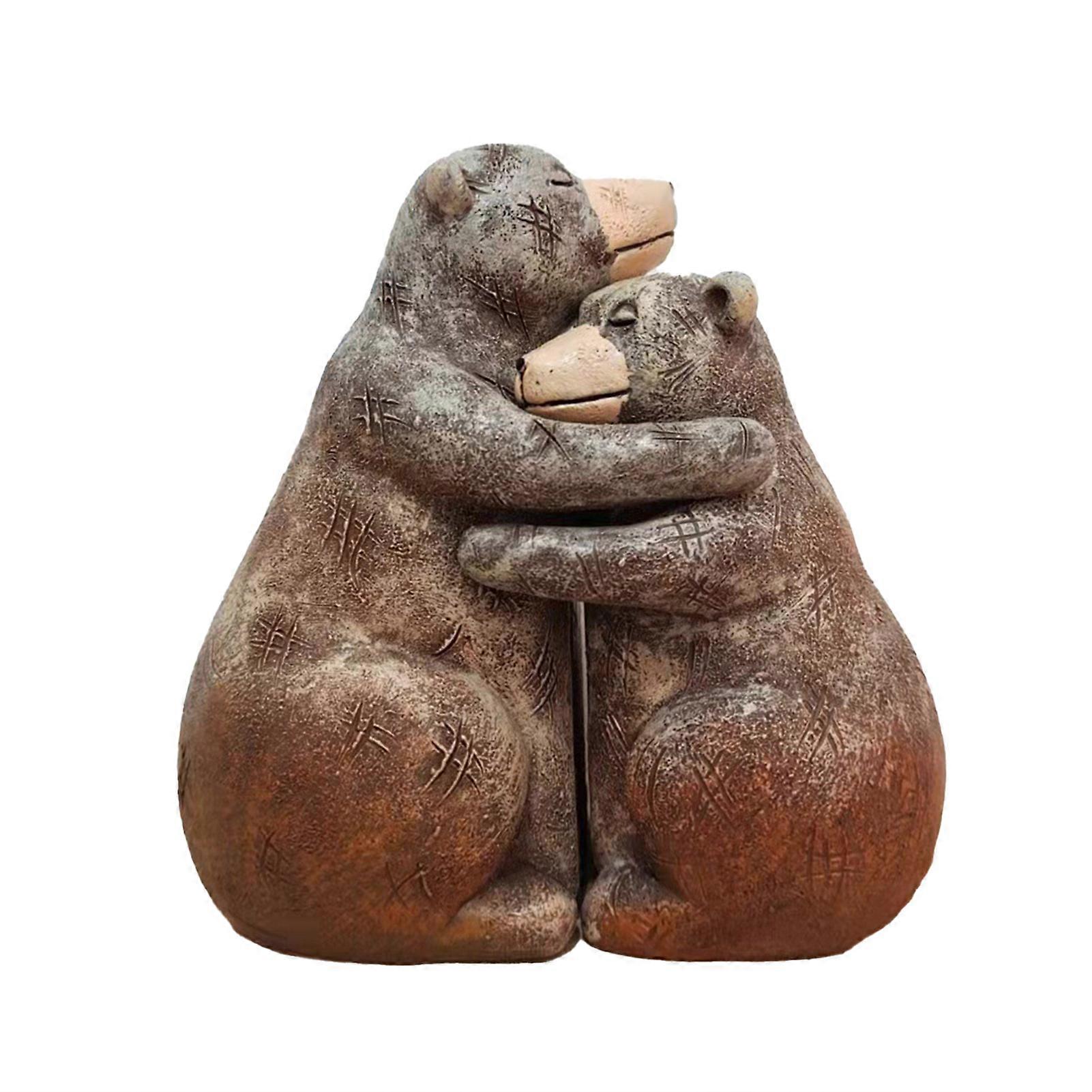 Garden Statue Outdoor Decoration Resin Model Simulation Party Ornaments for Couples Valentine\'s Day Gift