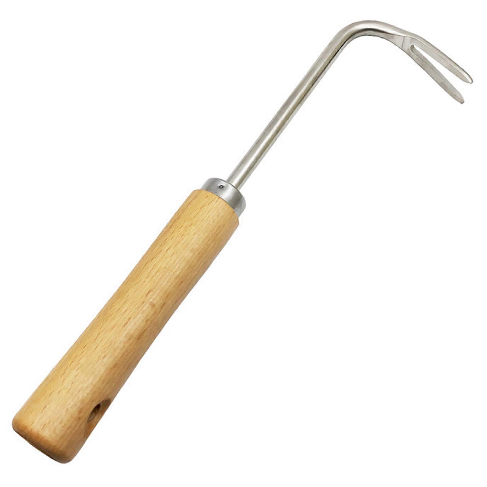 Garden Weeders Tools Grass Puller Garden Weeding Hook Weed Stainless Steel