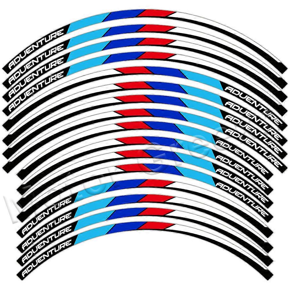 מדבקת גלגל אופנוע מחזיר אור 19''17'' מדבקת אביזרי רכזת חישוק עבור BMW R1200GS Adventure R1150/1250GS עו"ד F650/700/750GS