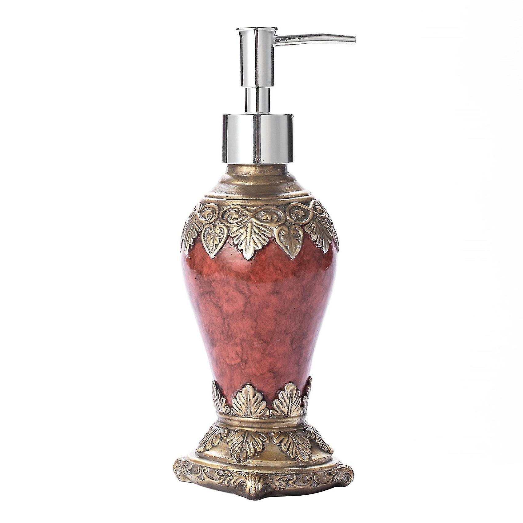 Retro Agate White Soap Dispenser With Proof Pump,refillable Liquid A