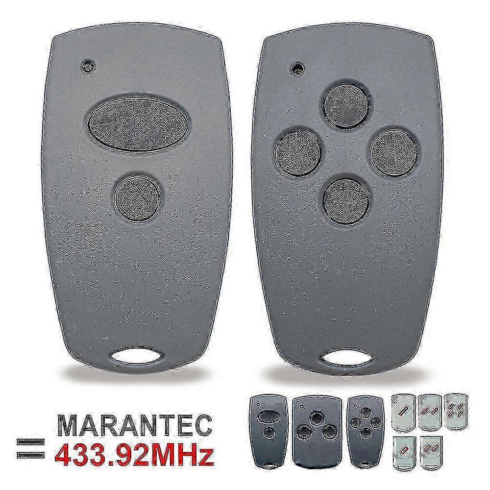Marantec Digital 302 304 313 Comfort 220 250 252 43392mhz Garage Remote Control 433mhz Fixed Code Transmitter Gate Keyfob