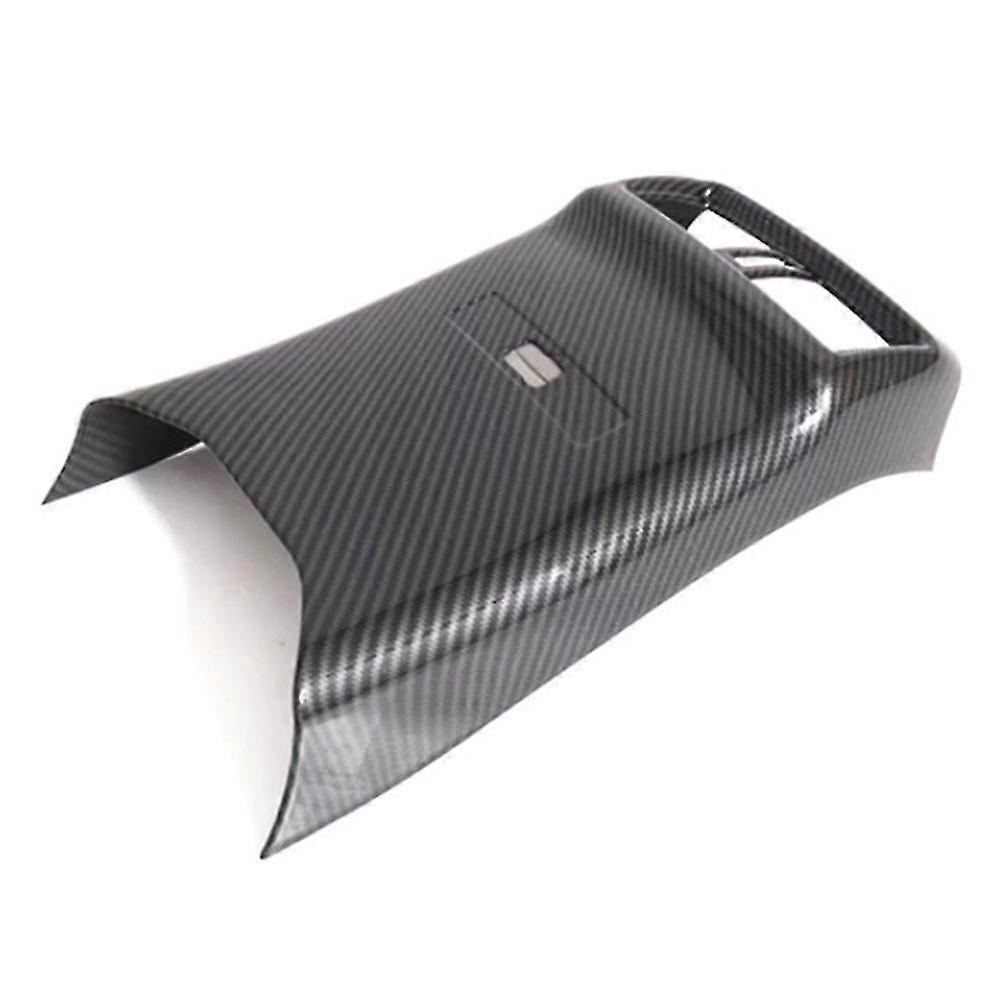 For Sylphy Sentra 2020 2021 Carbon Fibre Car Rear Armrest Box Air Conditioning Vent Outlet Cover Tri