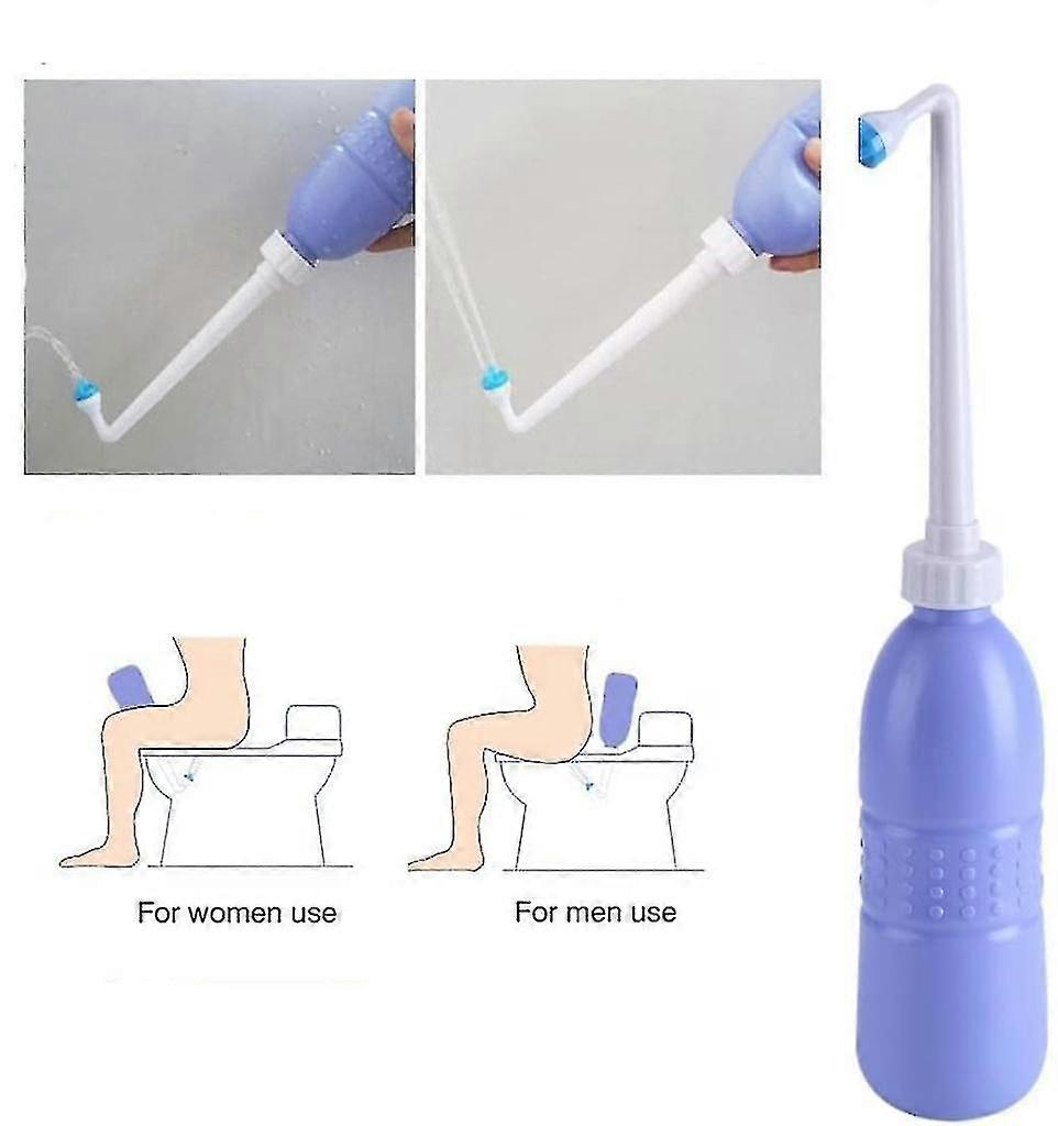 Portable Bidet Spray Travel Toilet Shower Toilet Hand Held Personal Hygiene Bathroom Aid Douse Syringe