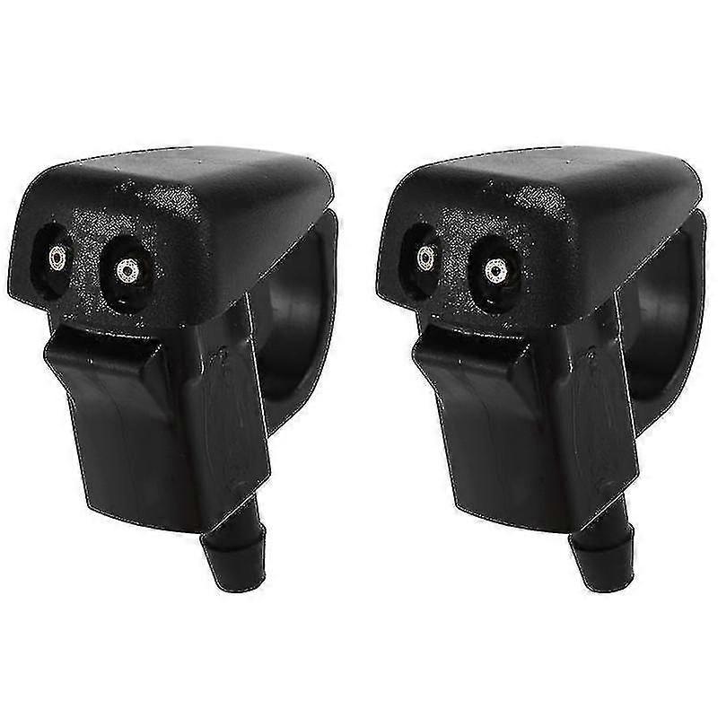 Left & Right New Windshield Washer Nozzle Sprayer Jet Lr049290 For Lr3 Lr4 Range Rover Sport 2005-2