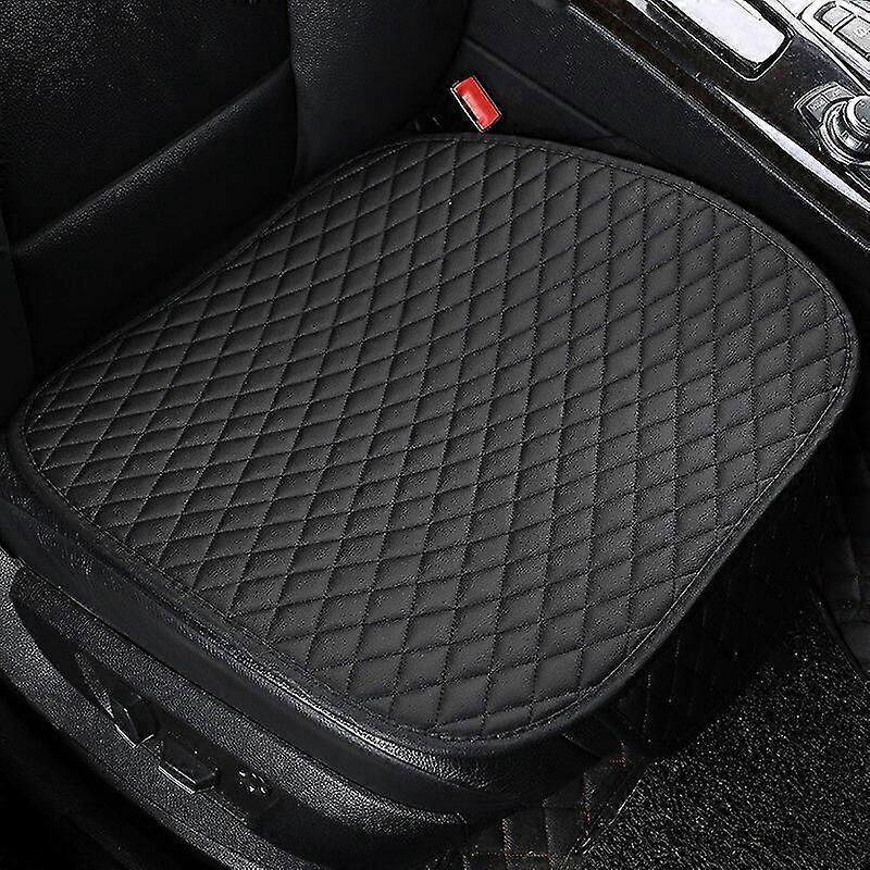 EVAGO Car Front Seat Leather Seat Cover Car Seat Backrest Modeling Cushion Interior Accessories Universal Protection Pad