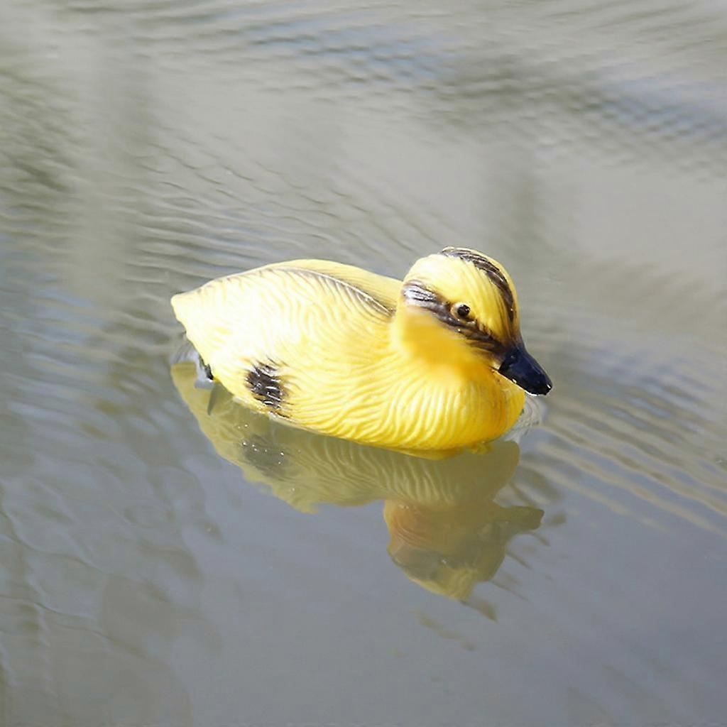Petits Canards Leurre flottant Canards Colvert Plastique Ornement Étang Koi Poisson