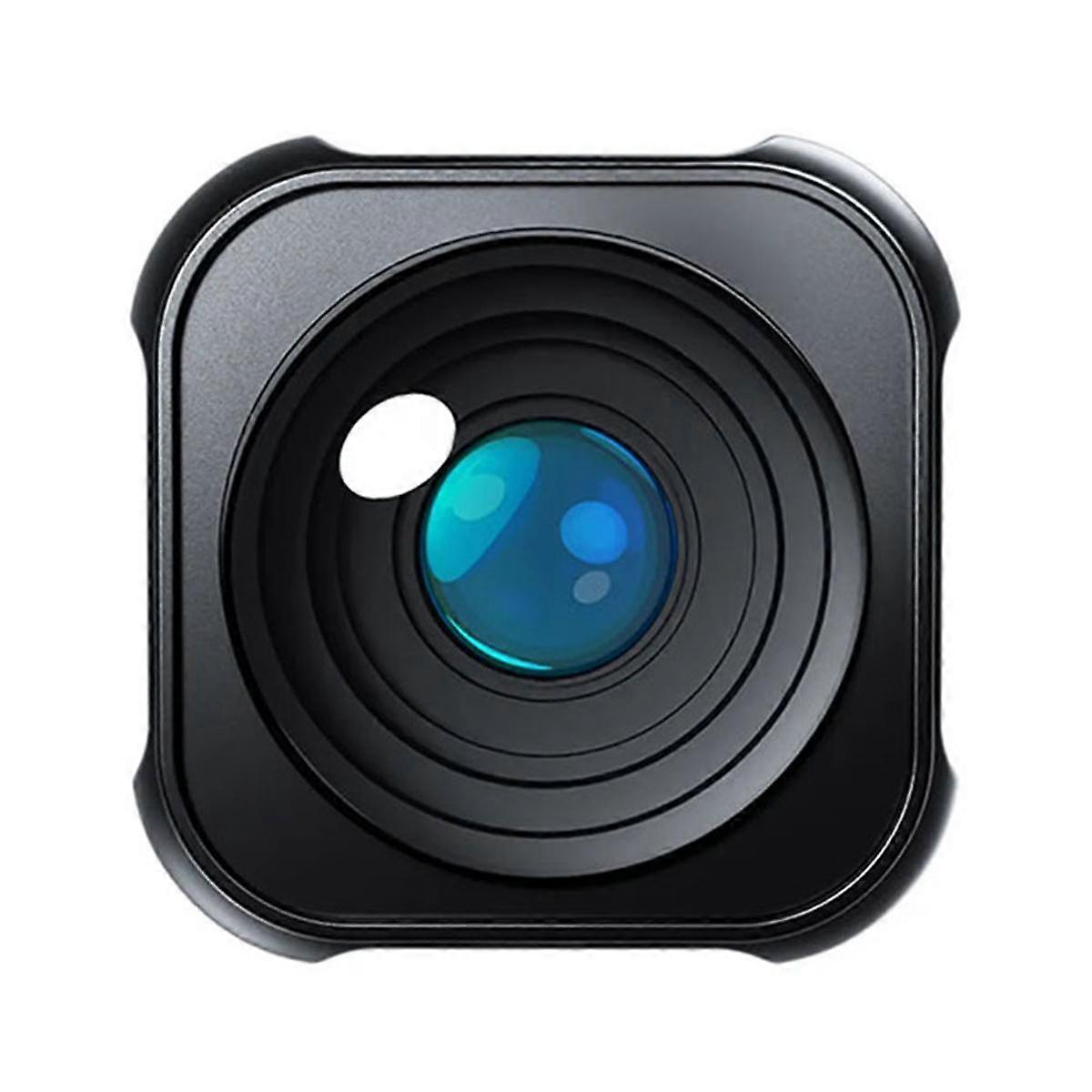 Ultra-Wide Angle 155 Lens Mod for Hero 9 10 11 12 Anti Shake Aluminum Alloy Waterproof Max Lens Mod