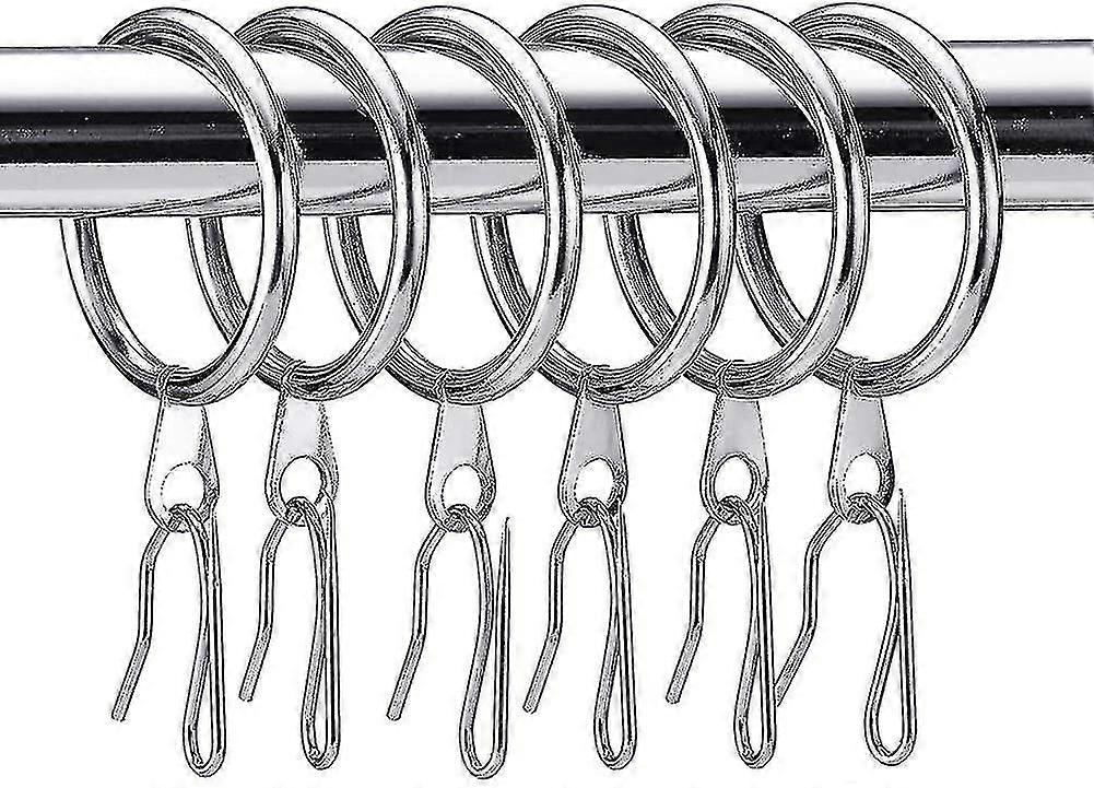 30 stykker metalgardiner, bruseringe, hængende og