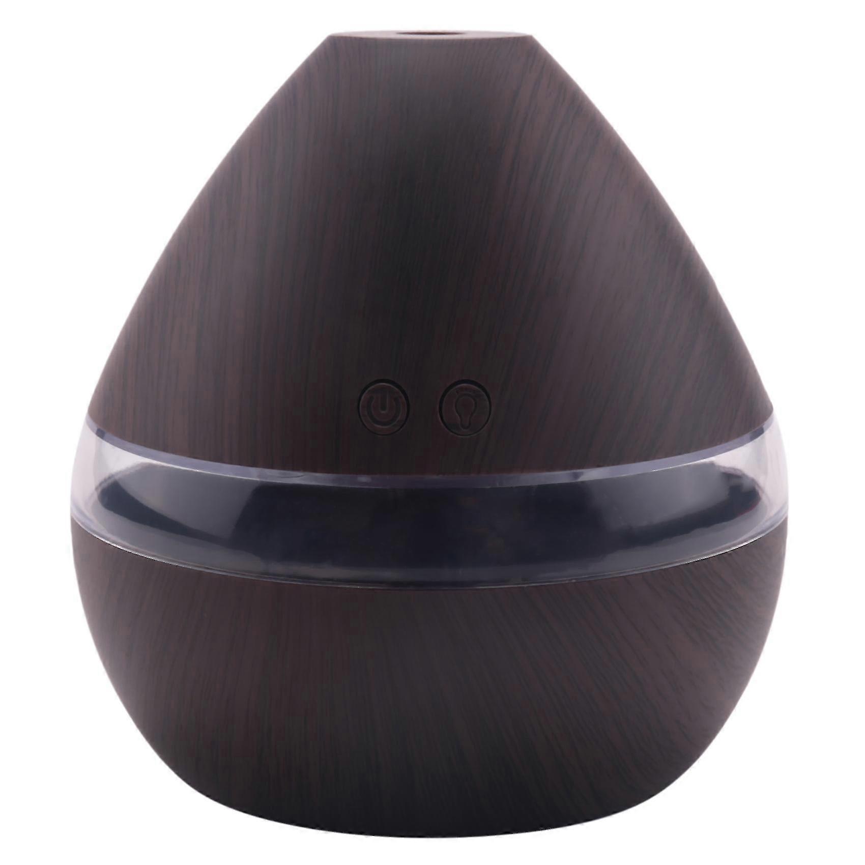 Aromatherapy Essential Oil Diffuser 300ml Wood Grain Aroma Diffuser With Timer Cool Mist Humidifier