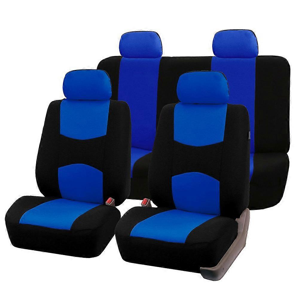 Huse pentru scaune auto Set complet 5pcs 2buc Huse universale pentru scaune Capac de protecție pentru scaune auto Accesorii auto universale Styling auto