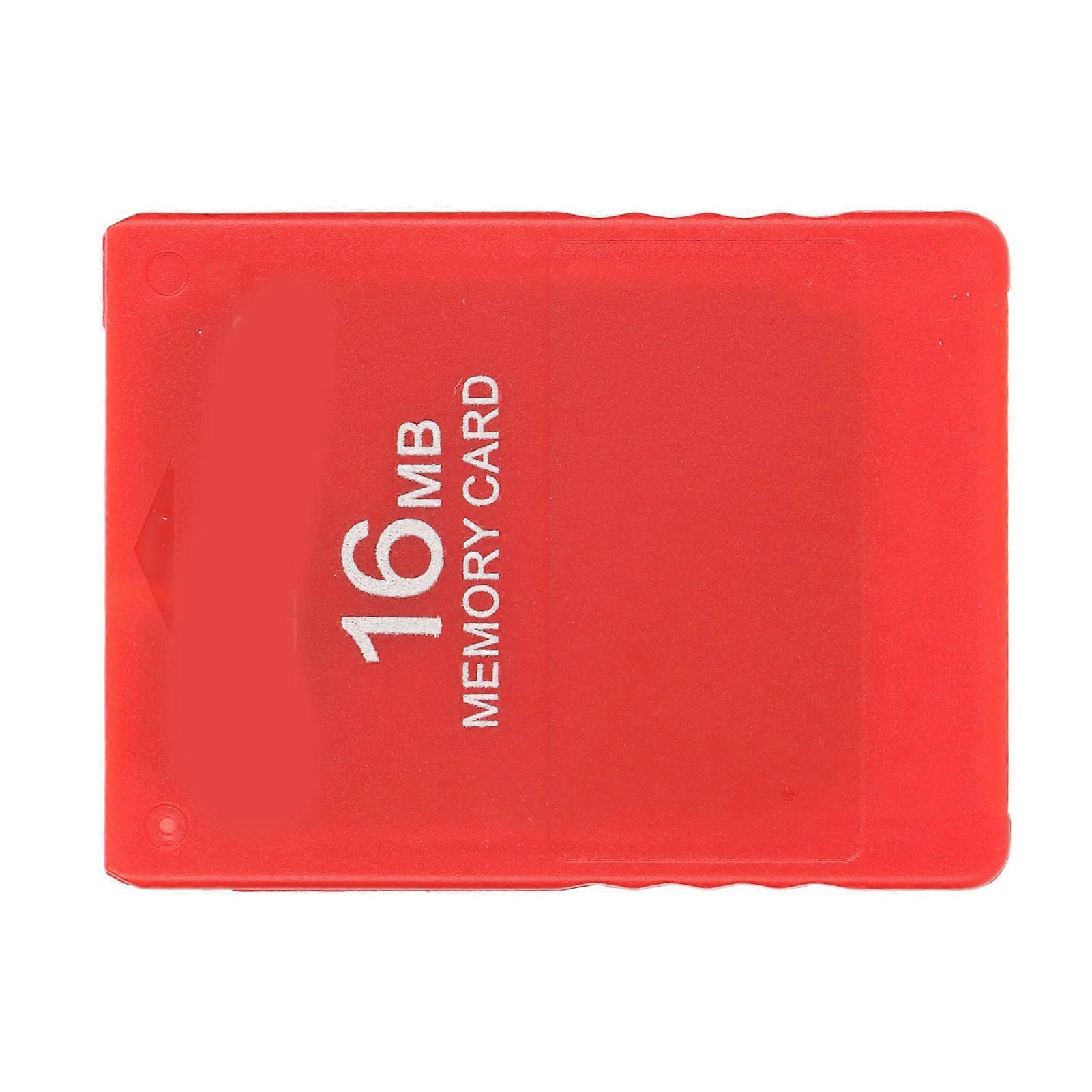 Sony PS2 16MB Sturdy ABS Memory Card - High Speed Gaming Storage Easy to Use
