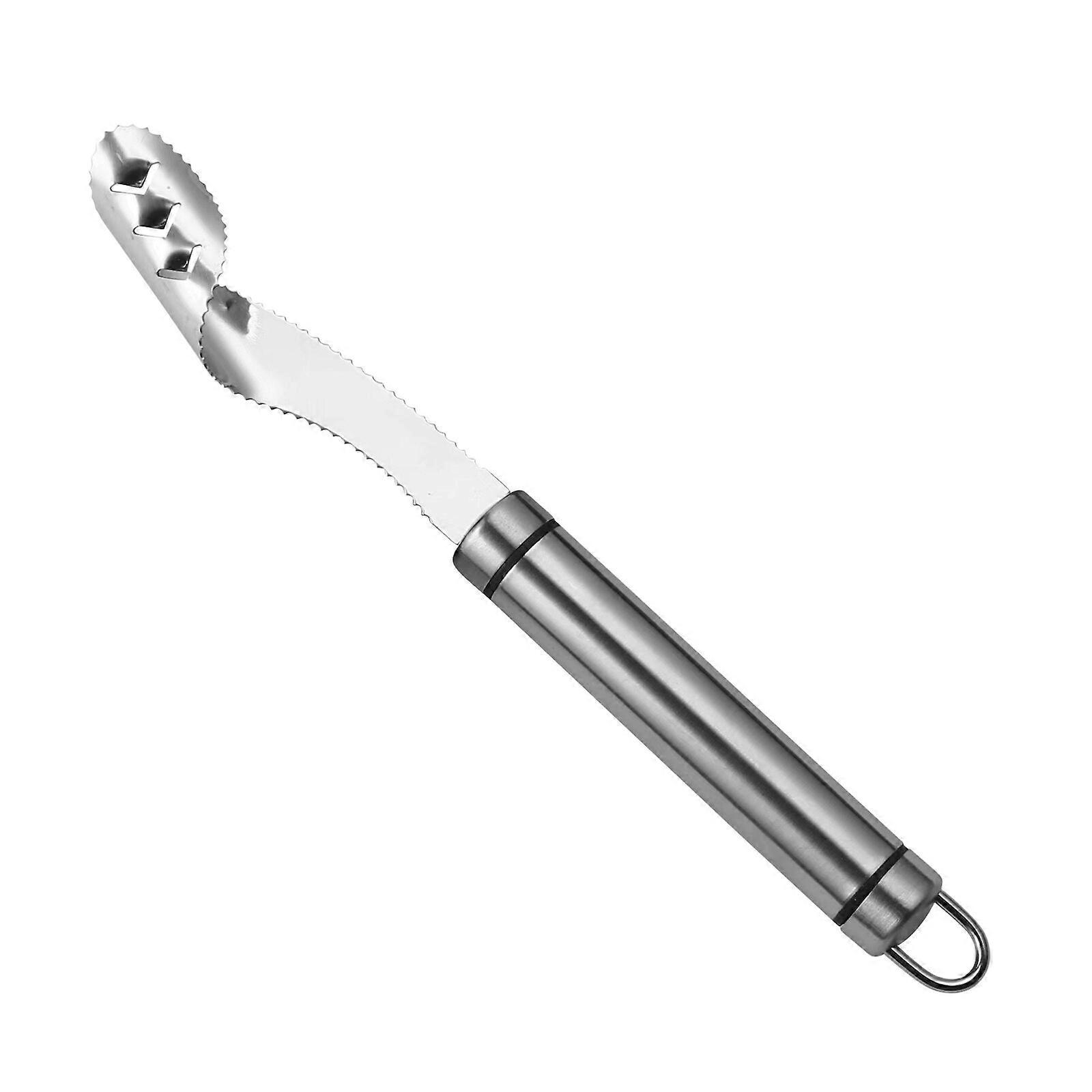 2Pcs rustfritt stål Chili Corer Remover Seed Remover Jalapeno Pepper Corer Tool, 100% ny