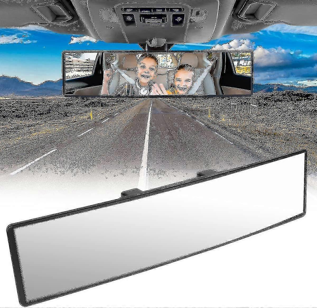 Car Rear View Mirror Universal Car Interior Mirror Panoramic Replacement Wide Angle Rear View