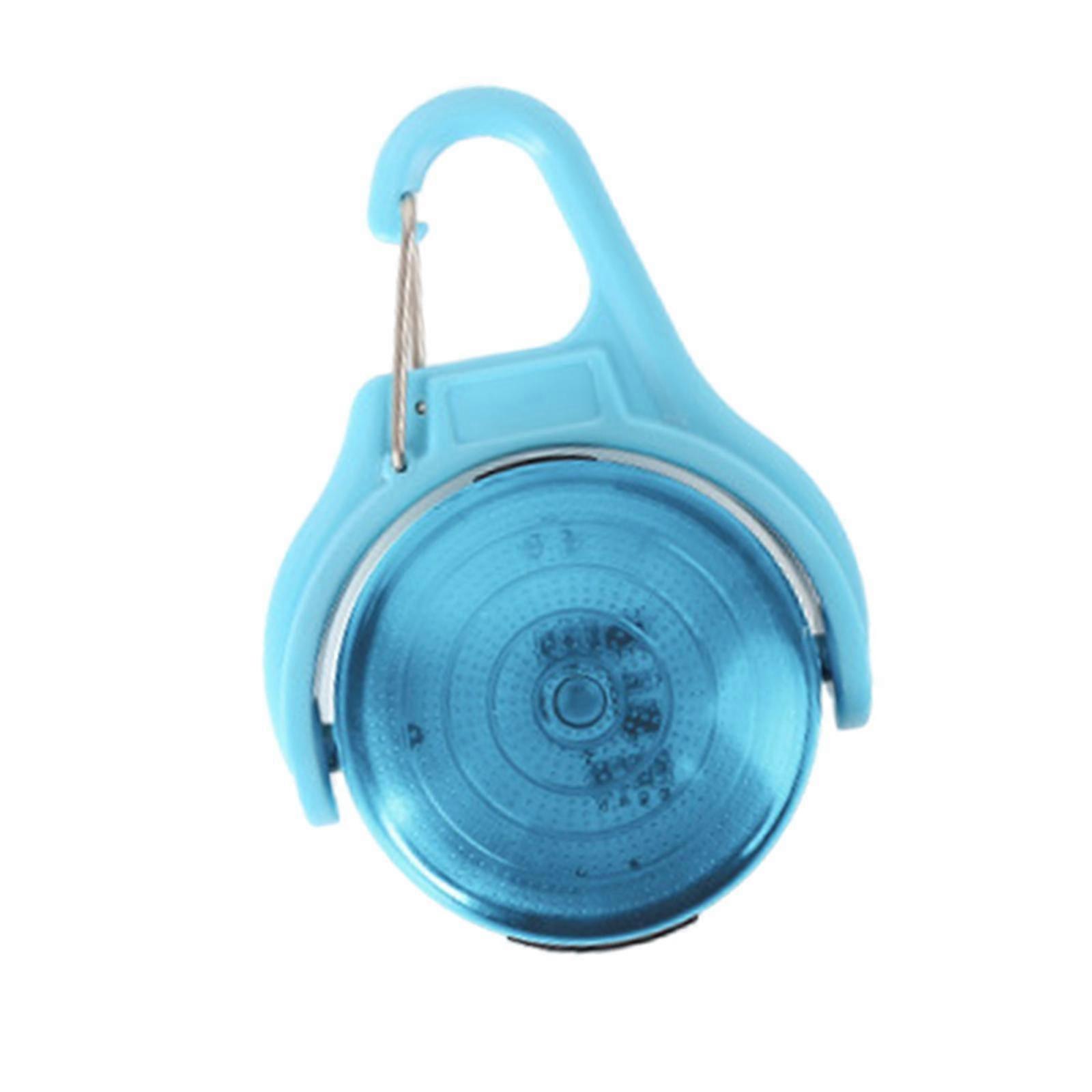 Dog Collar Light Clip on 4 Modes Dog Light for Running Camping Cycling blue