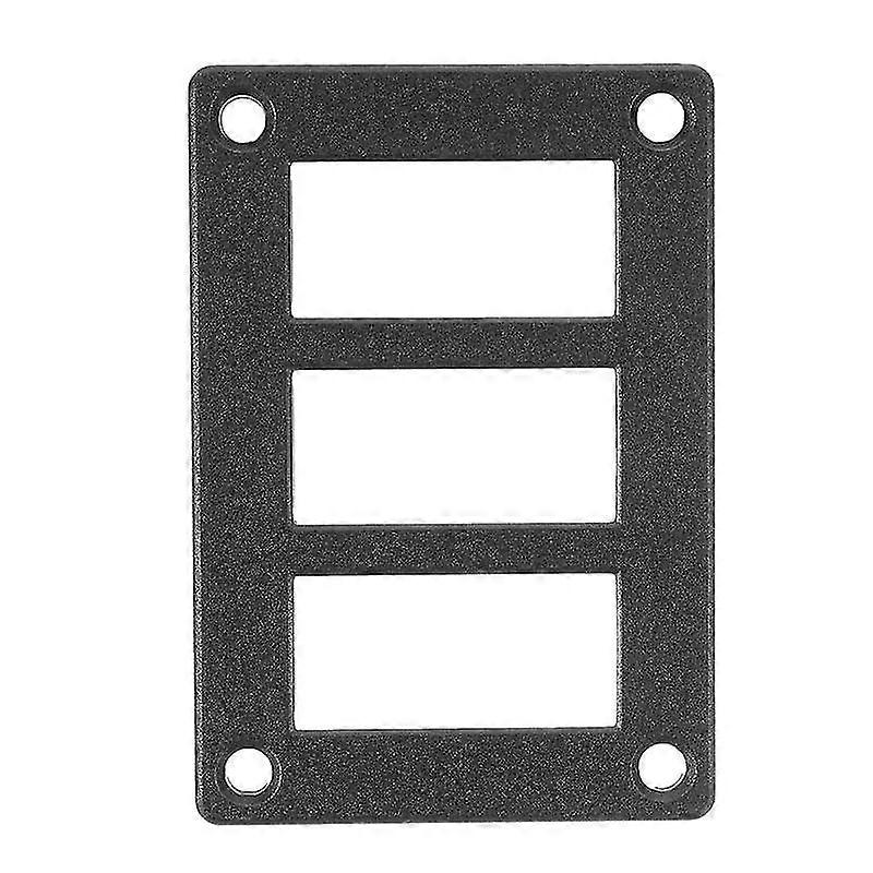 Car Rocker Switch Panel Holder Combination Switch Panel Frame for Prado / Cruiser 3 Gang