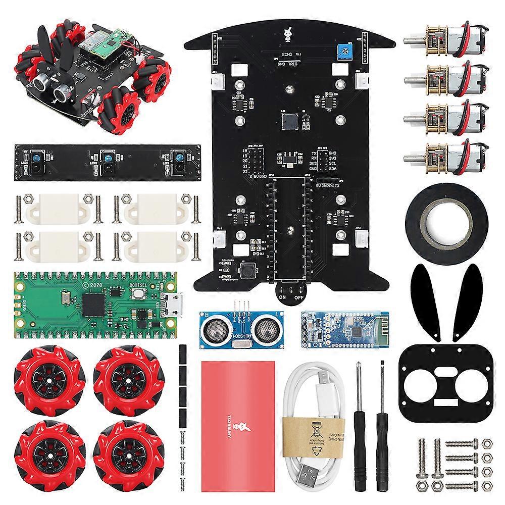 Smart Children Robotics Kit for Arduino Starter Learning Set, Project Programming Robot Educational Complete Kit + Code + APP