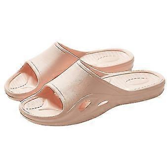 Women Shower Slippers Bathroom Slippers Sandals House Slippers Non Slip Shoes Dorm Shoes Pink 36-ZZY