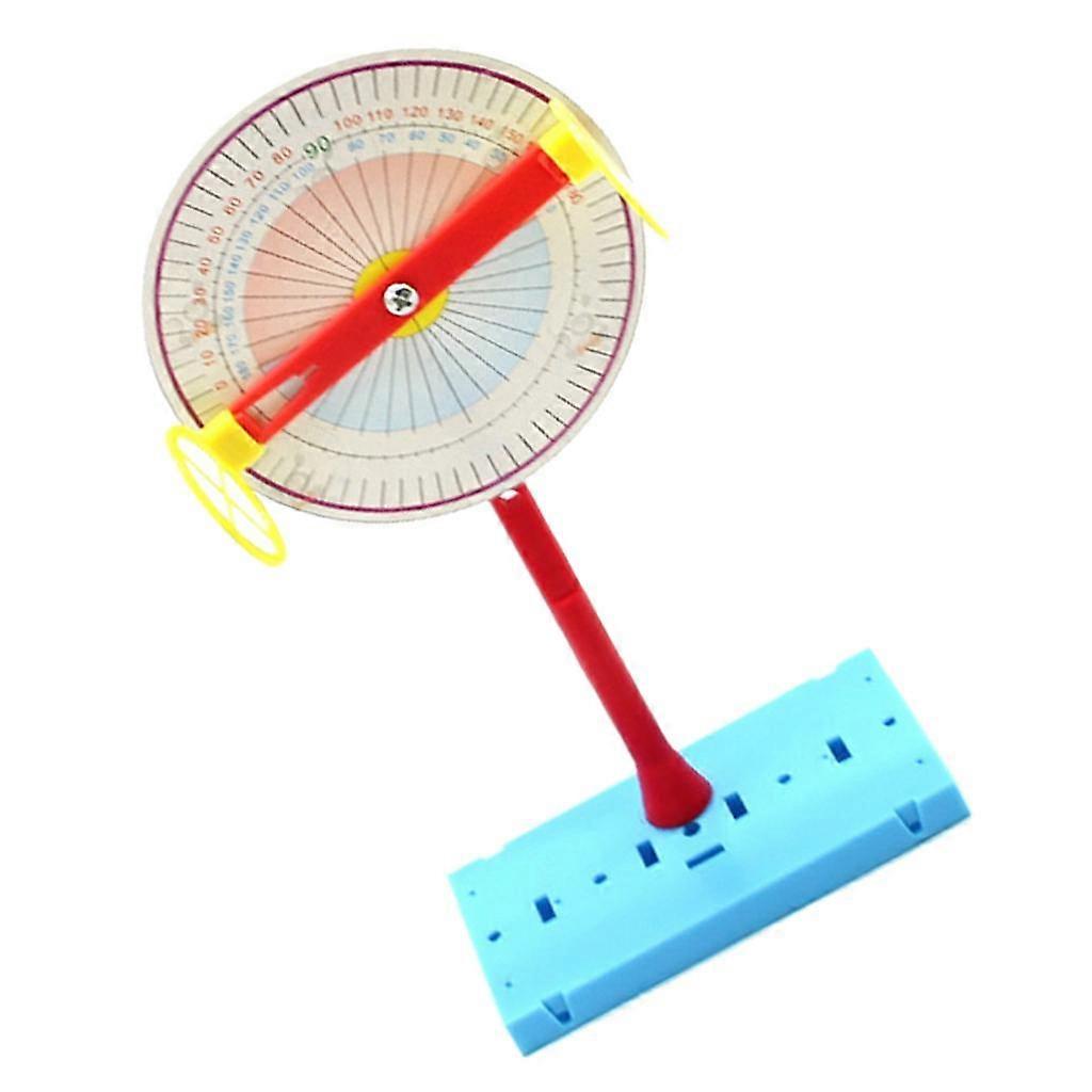 Physics Teaching Learning Tool Solar Altitude Measuring Gauge, DIY Assembled Materials