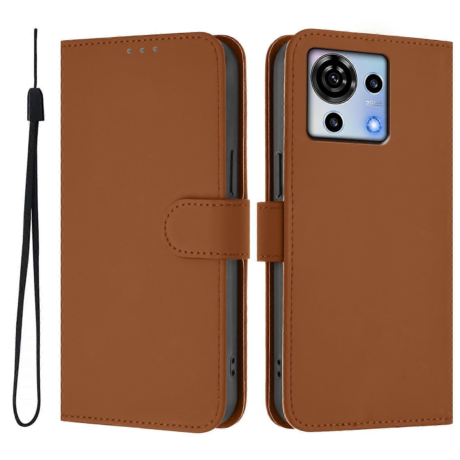 Solid Color PU Case For ZTE Blade V50 Vita