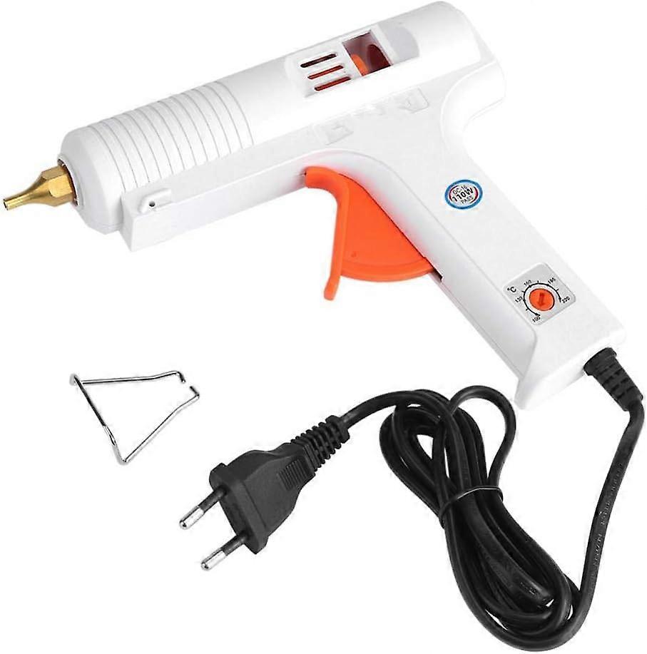Glue Gun, Glue Gun Professional Adjustable Constant Temperature Hot Melt Glue Gun Craft Repair Tool 110W (EU Plug)