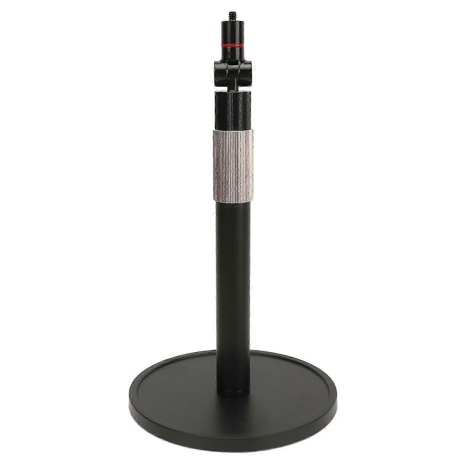 Adjustable Projector Floor Stand Alloy Steel Multi Angle Mount Base with 14 Screw for Camera and Phone Stabilizers