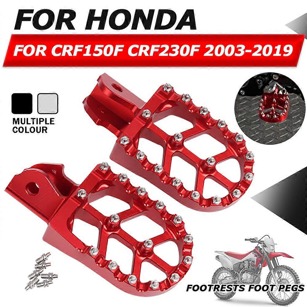 Motorcycle Footrests Footpegs Foot Rests Pegs Pedals For Honda CRF150F CRF230F CRF 150F 230F CRF 150 230 F CRF150 CRF230 F 2019