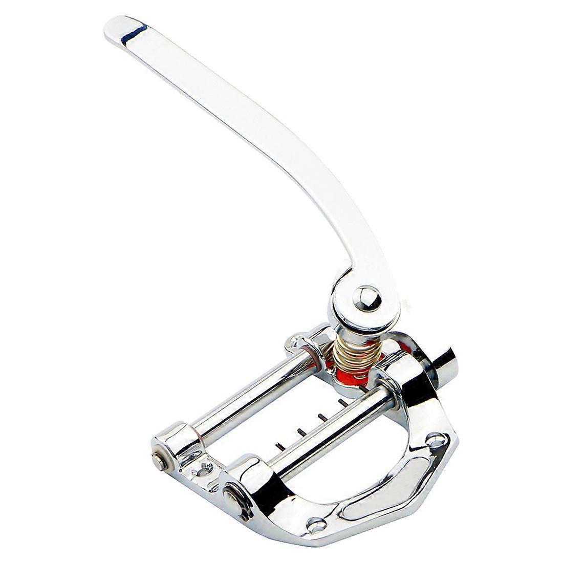 Gitara Vibrato Strunnik Tremolo Flat Top Body Tremolo Unit Vibrato Bridge do gitar elektrycznych Tele, SG, LP ITP (srebrny)