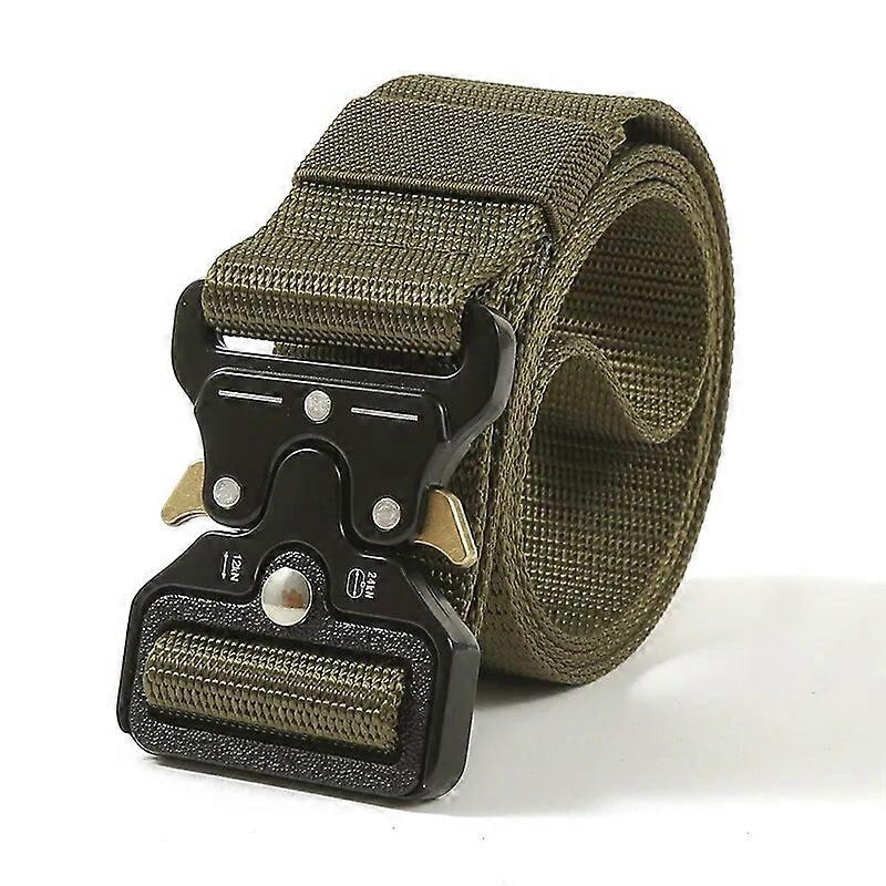 Men's Belt Army Style Outdoor Hunting Tactical Multi Function Combat Survival High Quality Marine Corps Canvas Male Nylon Belts
