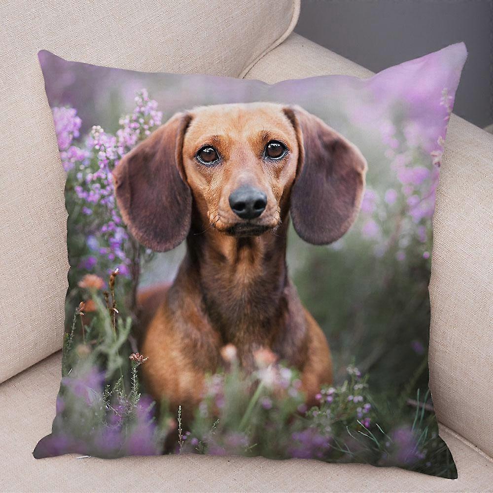 Print Pillowcase Sofa Cushion Cover Design Style -513