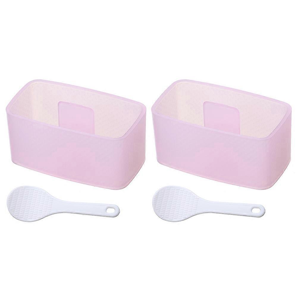 2 Sets DIY Tools Musubi Press Tool Japanese Sushi Sushi Making Rice Molds Bento