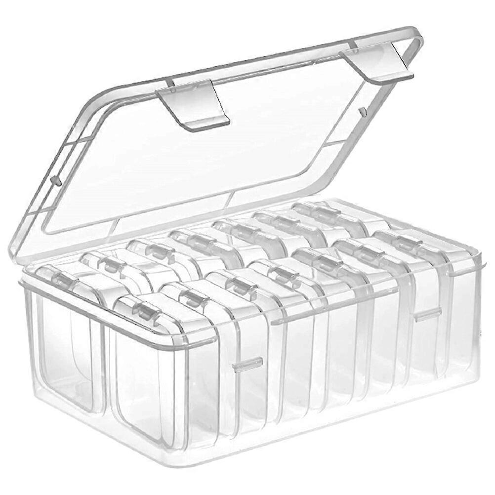 1 Set of Storage Containers with Lids Storage Boxes for Pin Small Item Beads Earplugs Small Storage Box