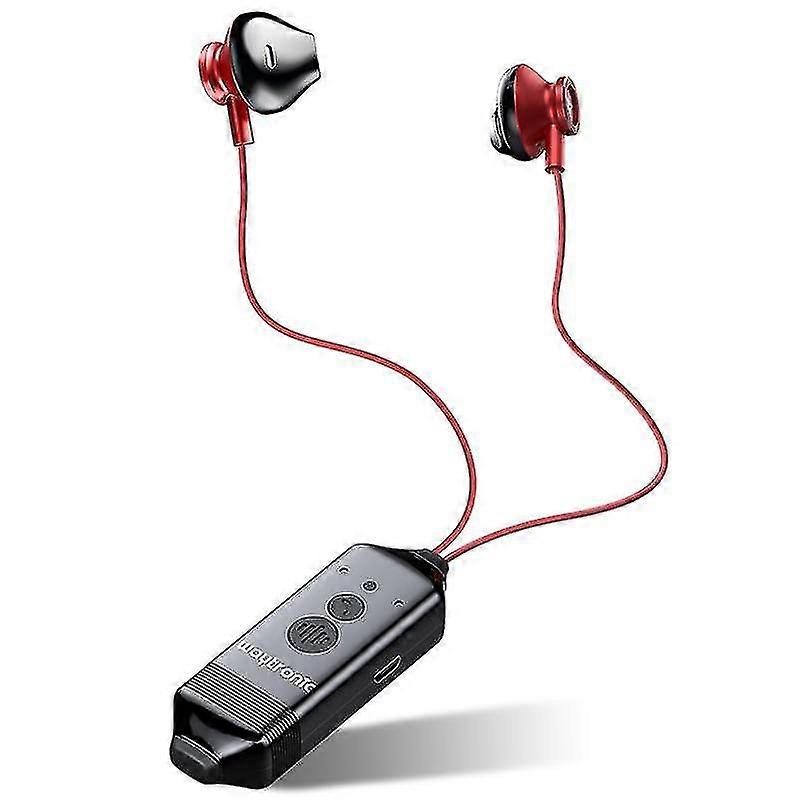 Mobile Phone Call Recording Headphone Voice Call Monitoring Headset Voice Recorder Function(red)