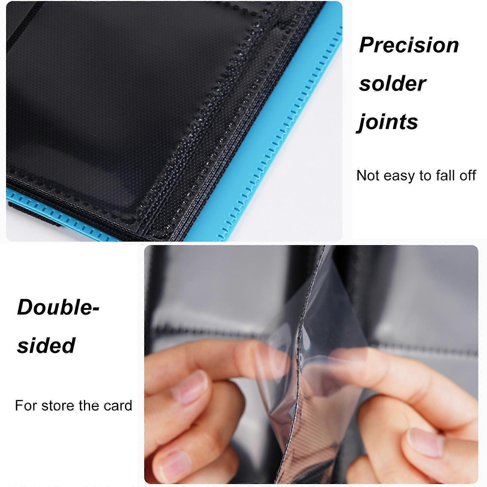 16 Pocket Binder, 1000 Premium Zip Trading Card Album, Dubbelzijdige