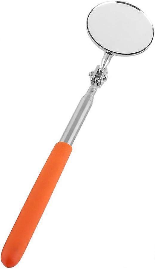 Round inspection mirror telescopic mirror retractable mirror hand tool mirror telescopic tool with handle for mechanic car