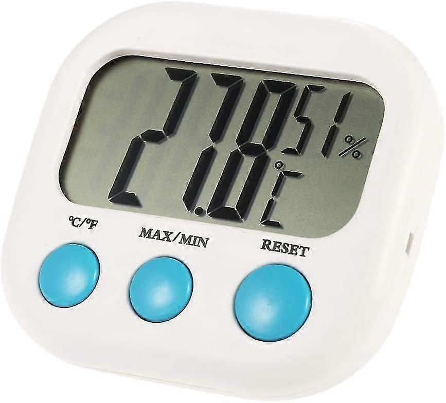 Weather Station Lcd Digital Thermometer Hygrometer Temperature Humidity Meter Gauge1pc