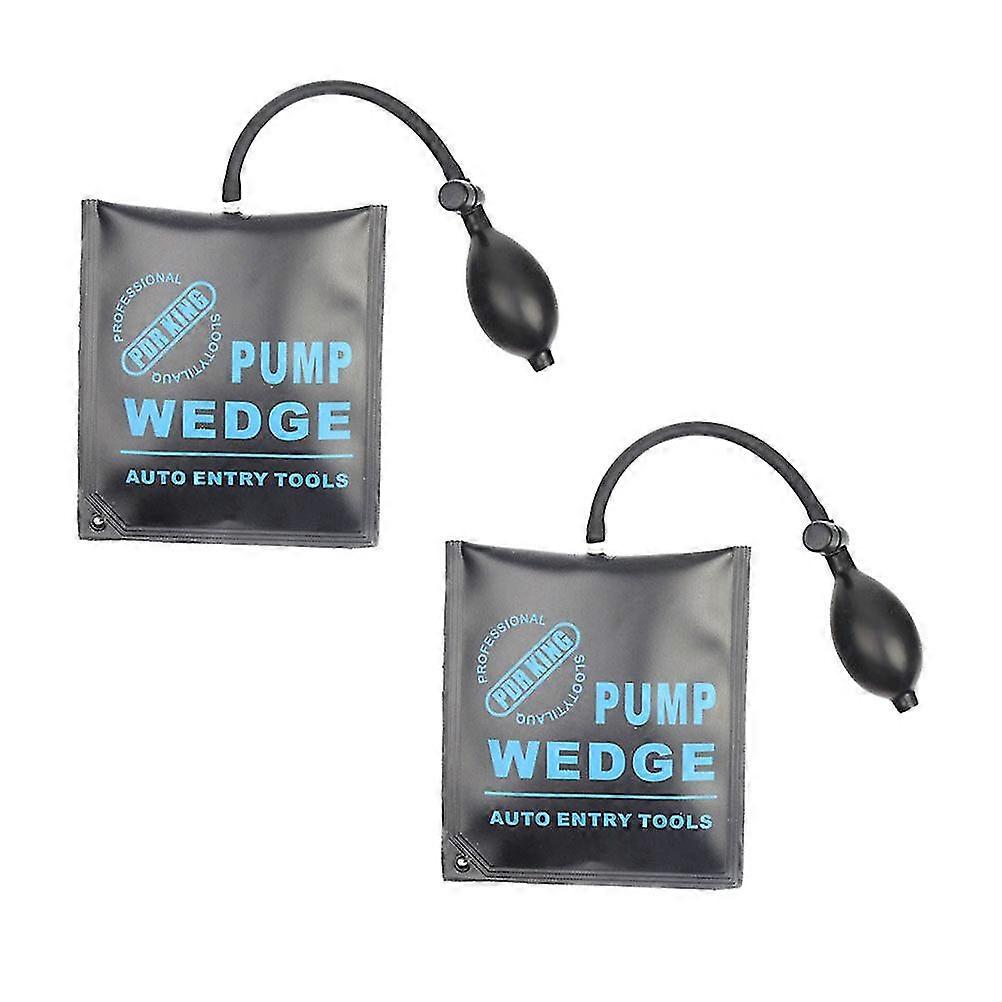 2pcs Air Bag Pump Wedge Inflatable Automotive Car Entry Shim Windows Home Door Tool Support Positioning Airbag Air Cushion Leveling Tool Smoothy Airba