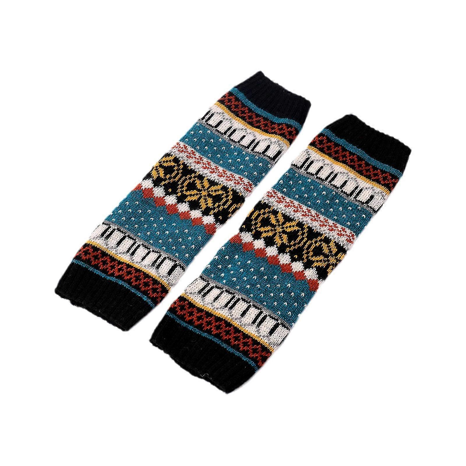 מחממי רגליים אופנה רגליים רופפות מחממות גרביים סרוגות חפתים שרוולים Gaiters חורף גרב לנשים בנות