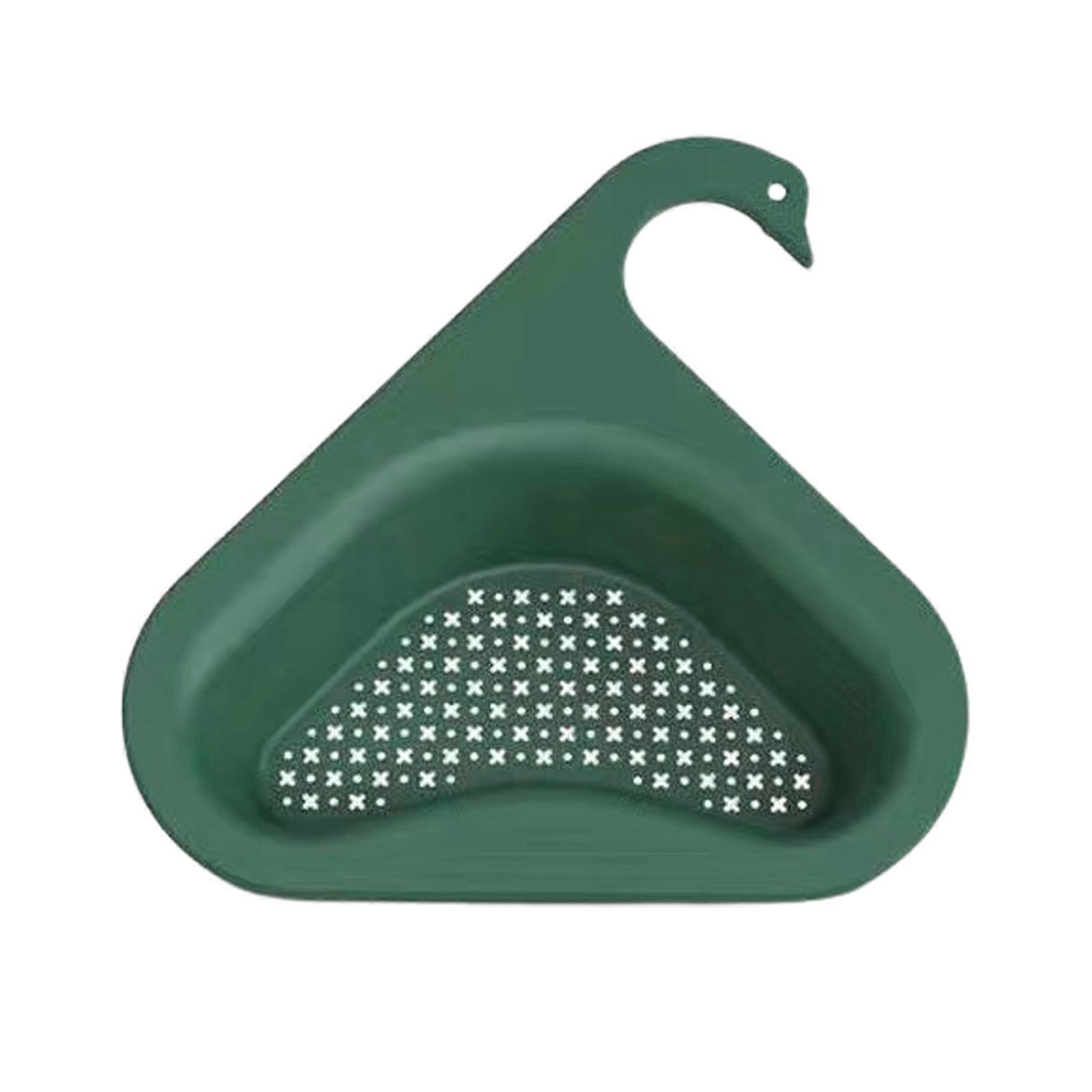 Hanging Swan Drain Basket for Kitchen/Bathroom Sink - Multi-functional, Space-saving, Durable