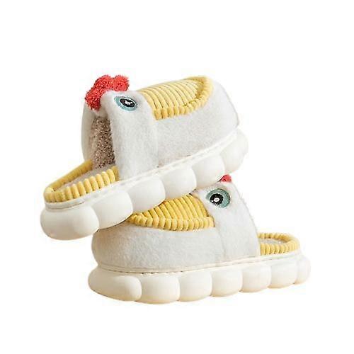 Pantoufles en coton pour femmes d'hiver, pantoufles de couple en fourrure mignonnes, pantoufles en coton pour hommes à semelle souple à semelle épaisse et antidérapantes chaudes pour hommes en hiver