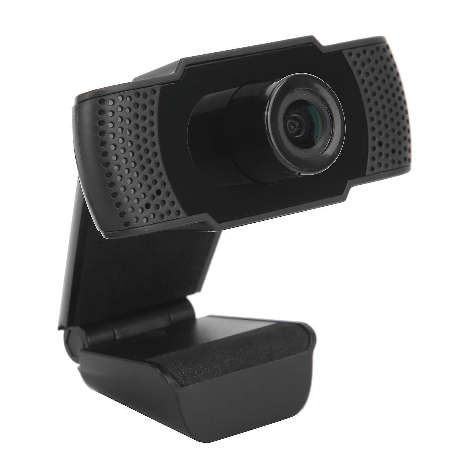 1080P HD USB2.0 Computer Camera 80x33mm Black with Mic