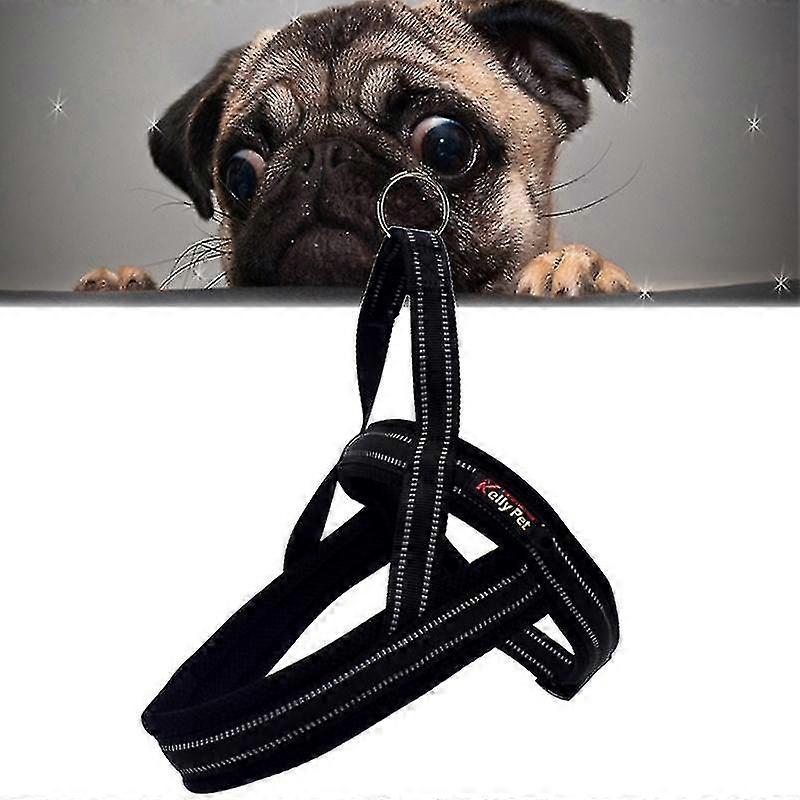 dogs reflective traction safety polyester chest harness lead leash