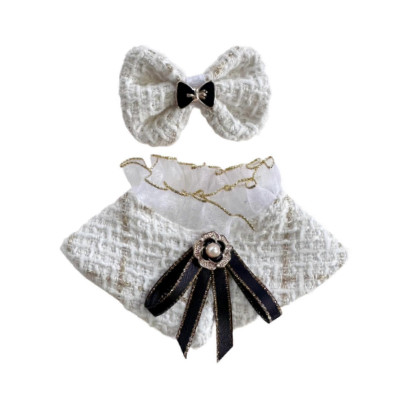 Plüsch Puppe Kleidung Set Weiche Stoffpuppe Kleidung für 15 cm / 17 cm Plüsch Puppe