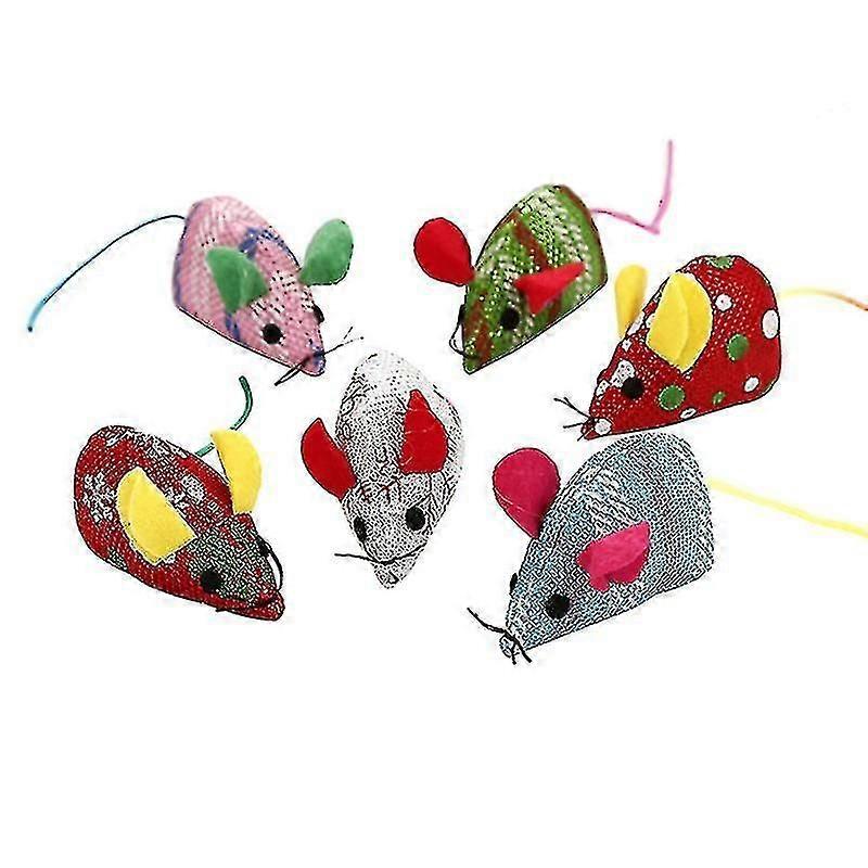 6pcs Mice Toys