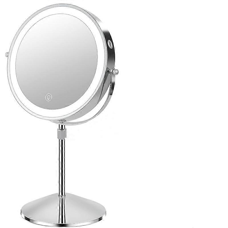 Lighted Makeup Mirror with 10X Magnification and 3 Adjustable Color Lights for Precision Beauty Applications