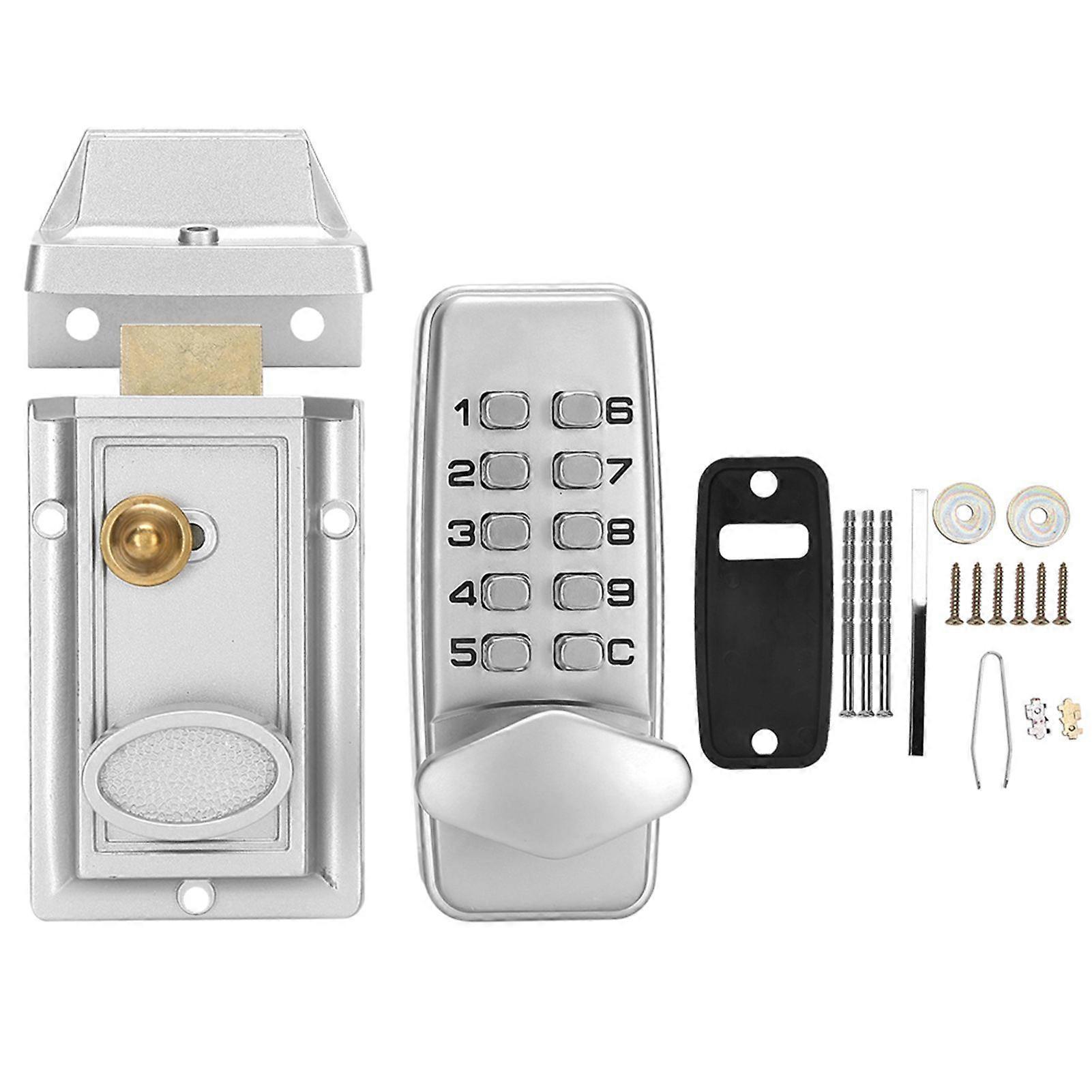 Digital Password Door Lock Mechanical Code Waterproof Electronic Locker